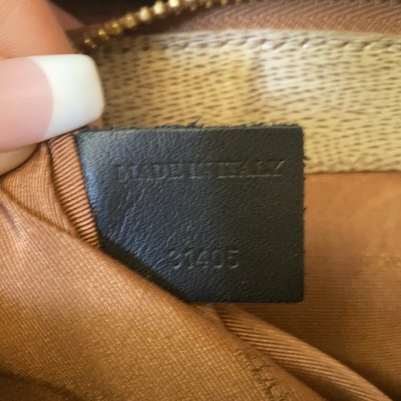 Lanvin Champagne Zippered Leather Tote - Picture 7 of 11